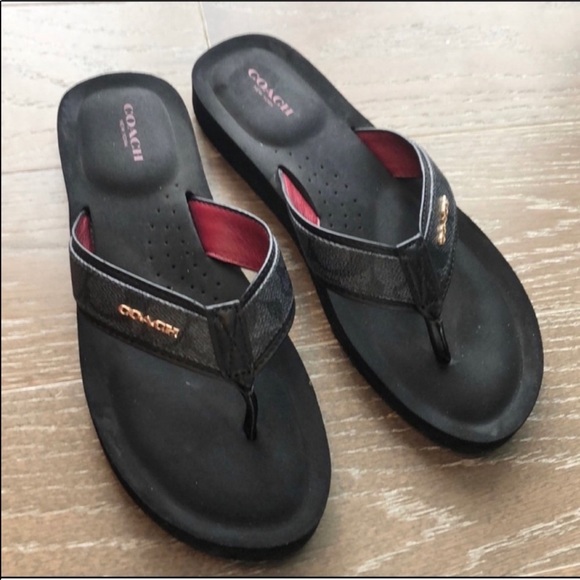 Coach Shoes - LIKE NEW Coach Judy Flip Flop Sandals 6.5